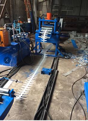 Rack Shelf Roll Forming Machine