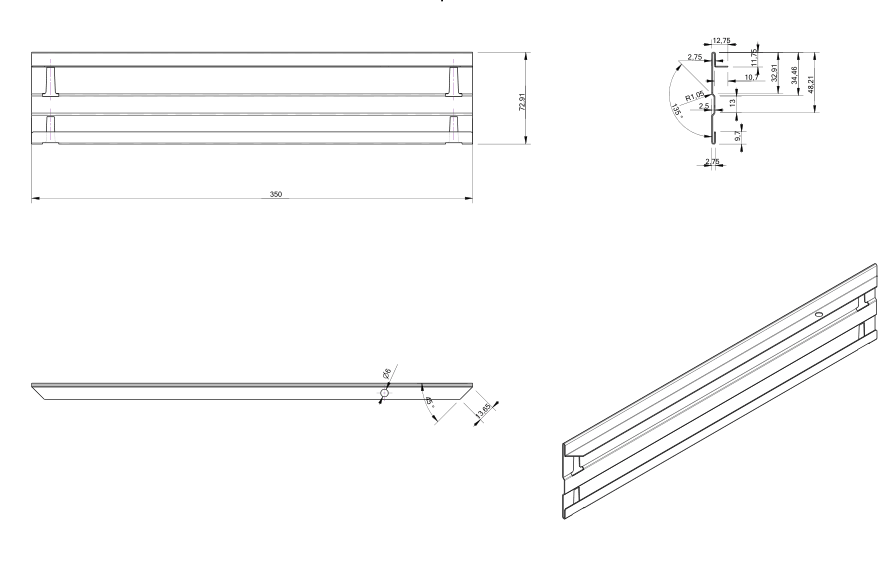 Rack beam roll forming machine