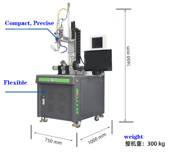 Máquina de soldadura láser revolucionaria
