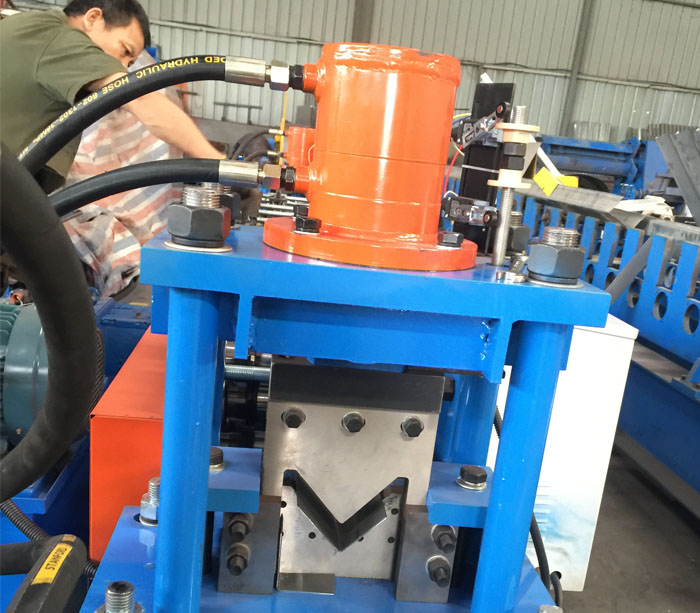 Metal L perfil acero ángulo rollo formando fabricante de la máquina