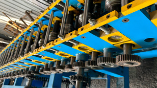 Exporte una máquina que hace el marco de metal cuadrado para la tenencia de la malla