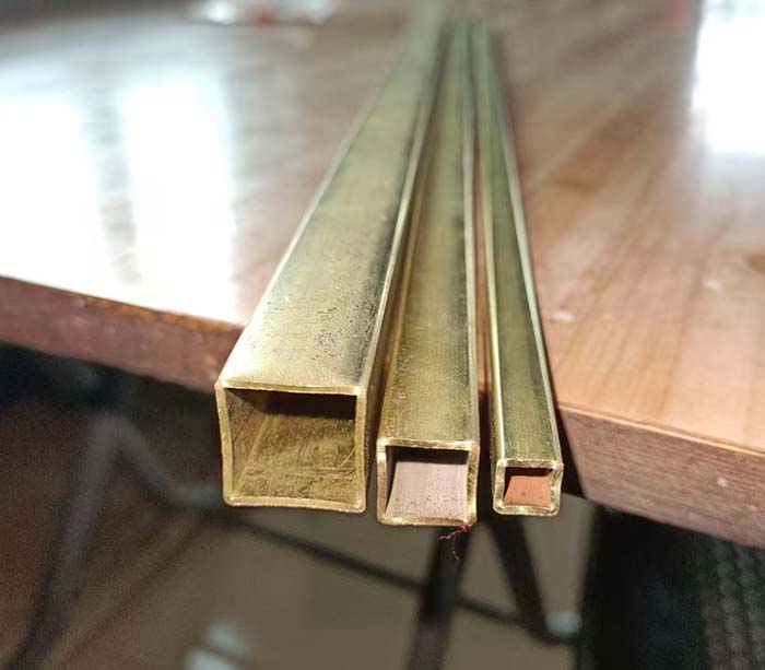 Maquinaria para fabricar tubos de cobre pequeños redondos y cuadrados