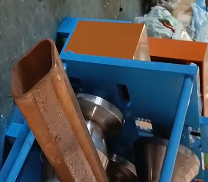 Equipo para Fabricar Tubos de Hierro Ultra Gruesos Redondos a Diamante