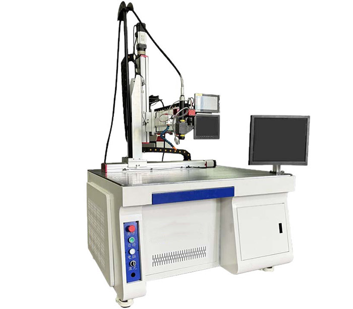 Máquina de Soldadura Láser de Fibra Continua con Plataforma CNC