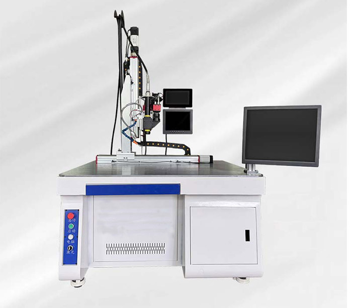 Máquina de Soldadura Láser de Fibra Continua con Plataforma CNC