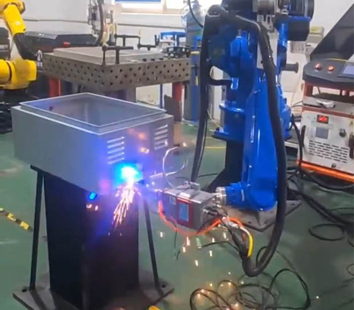 Máquina de Soldadura Láser Robótica de Alta Precisión